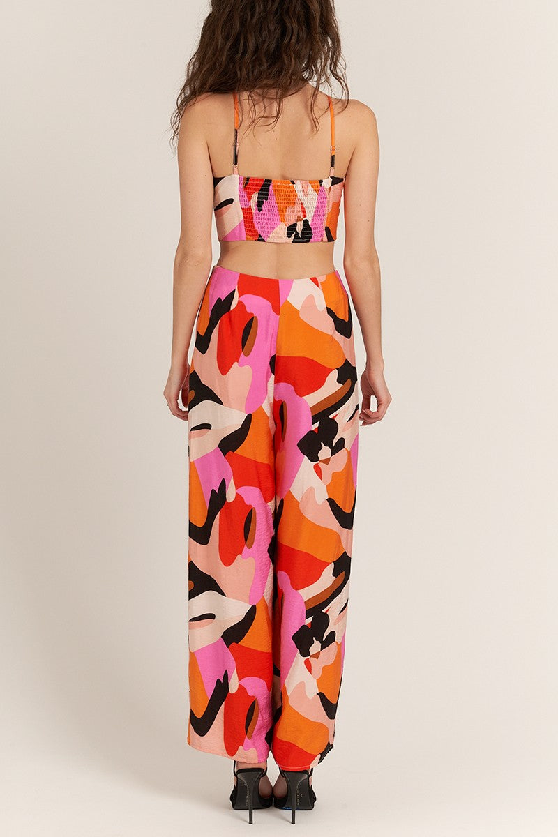 Abstract Jumpsuit