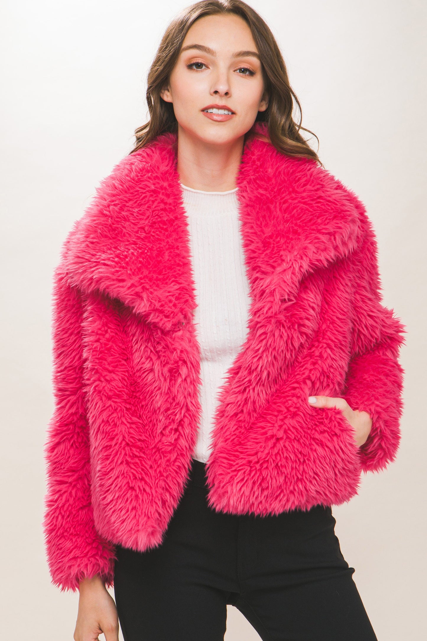 Pink Pony Shearling jacket