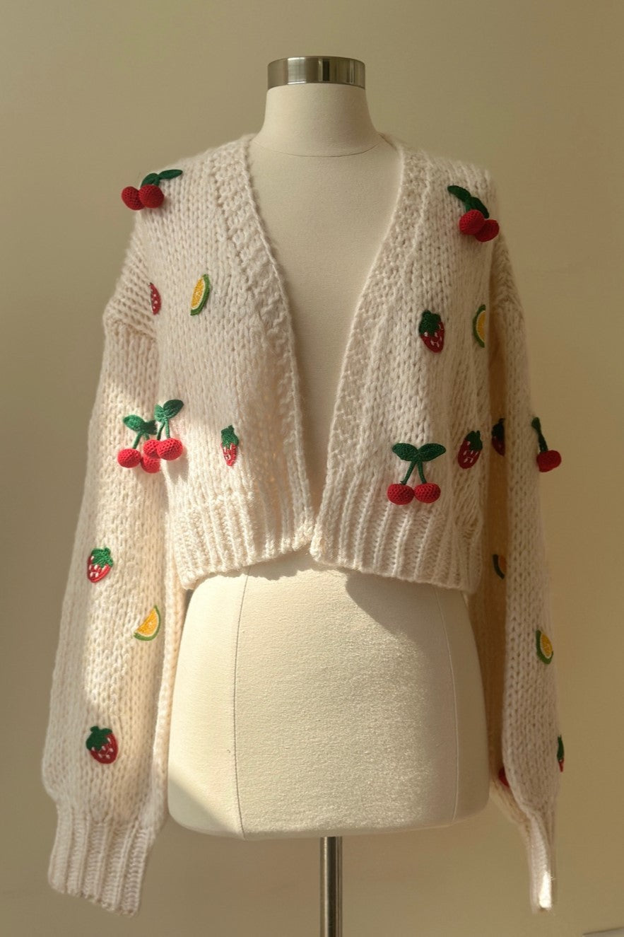 Fruit Salad Cardigan