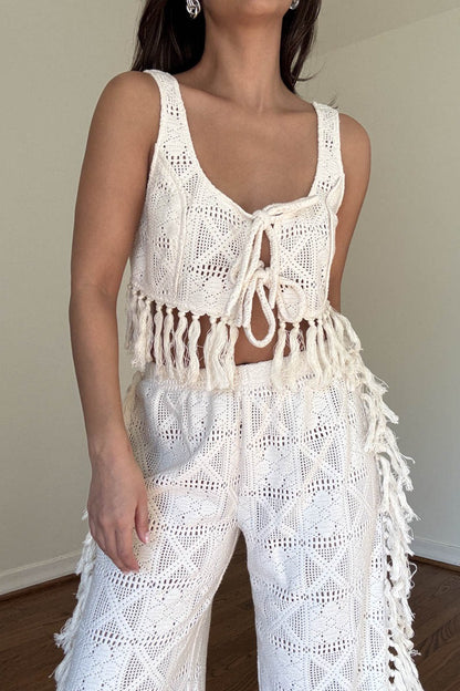 Salty Fringe Top