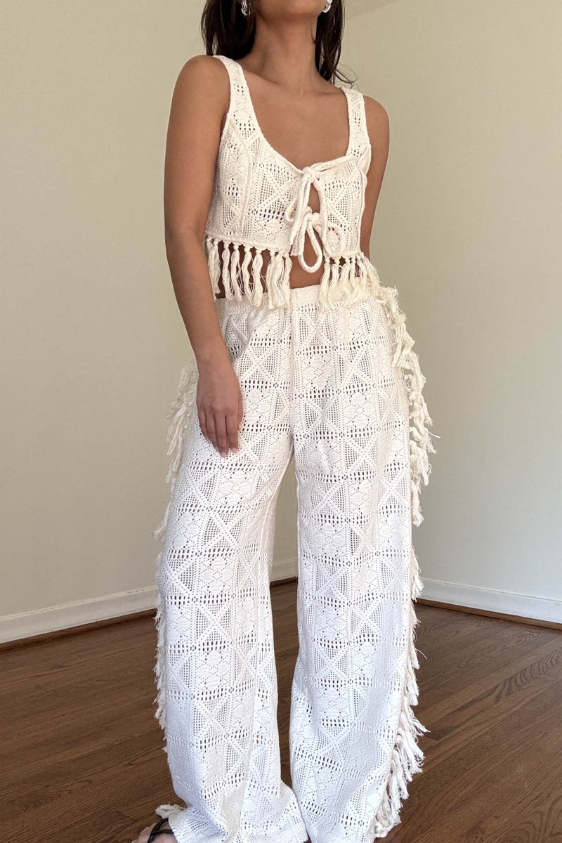 Salty Fringe Top