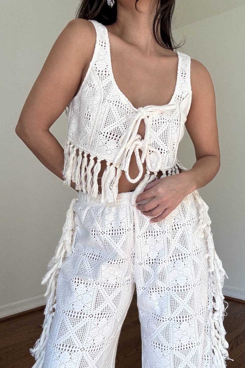 Salty Fringe Top