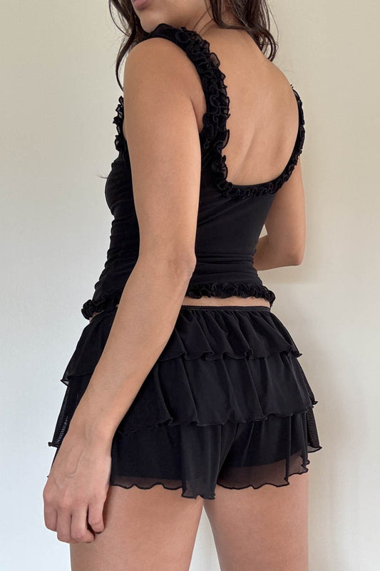 Charo Ruffle Shorts