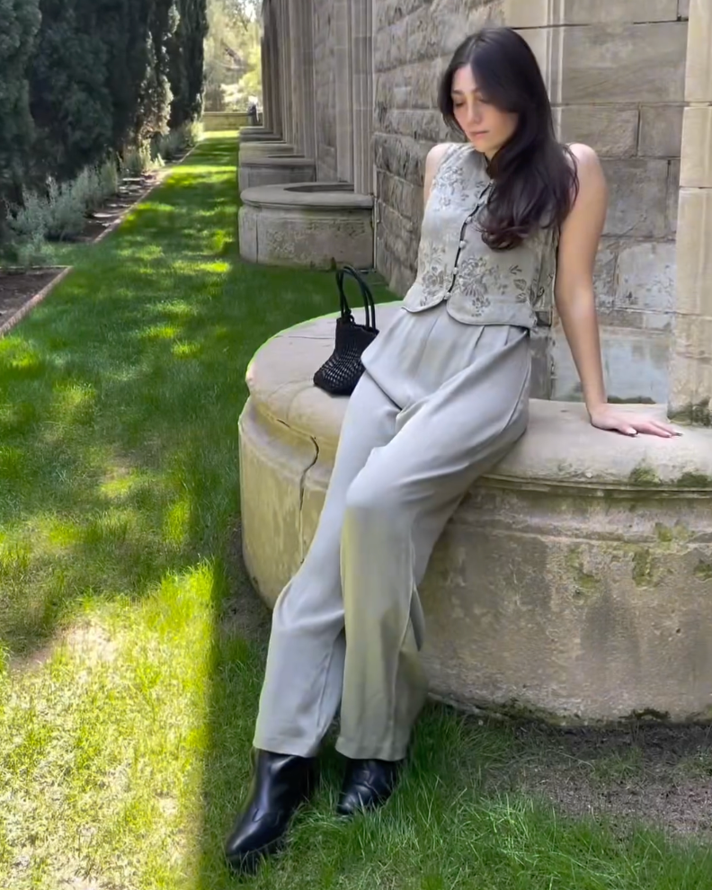 Vintage Sage Jumpsuit