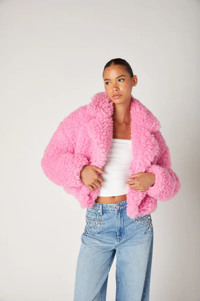 Candy Sherpa Jacket