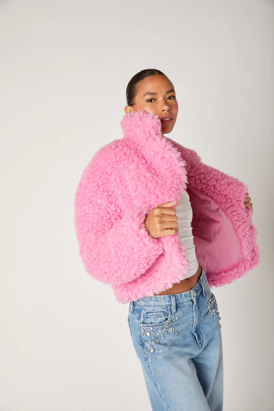 Candy Sherpa Jacket