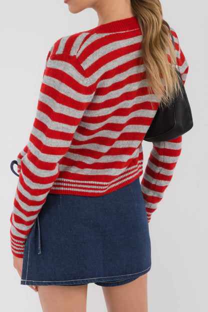 Candy Stripe Cardigan