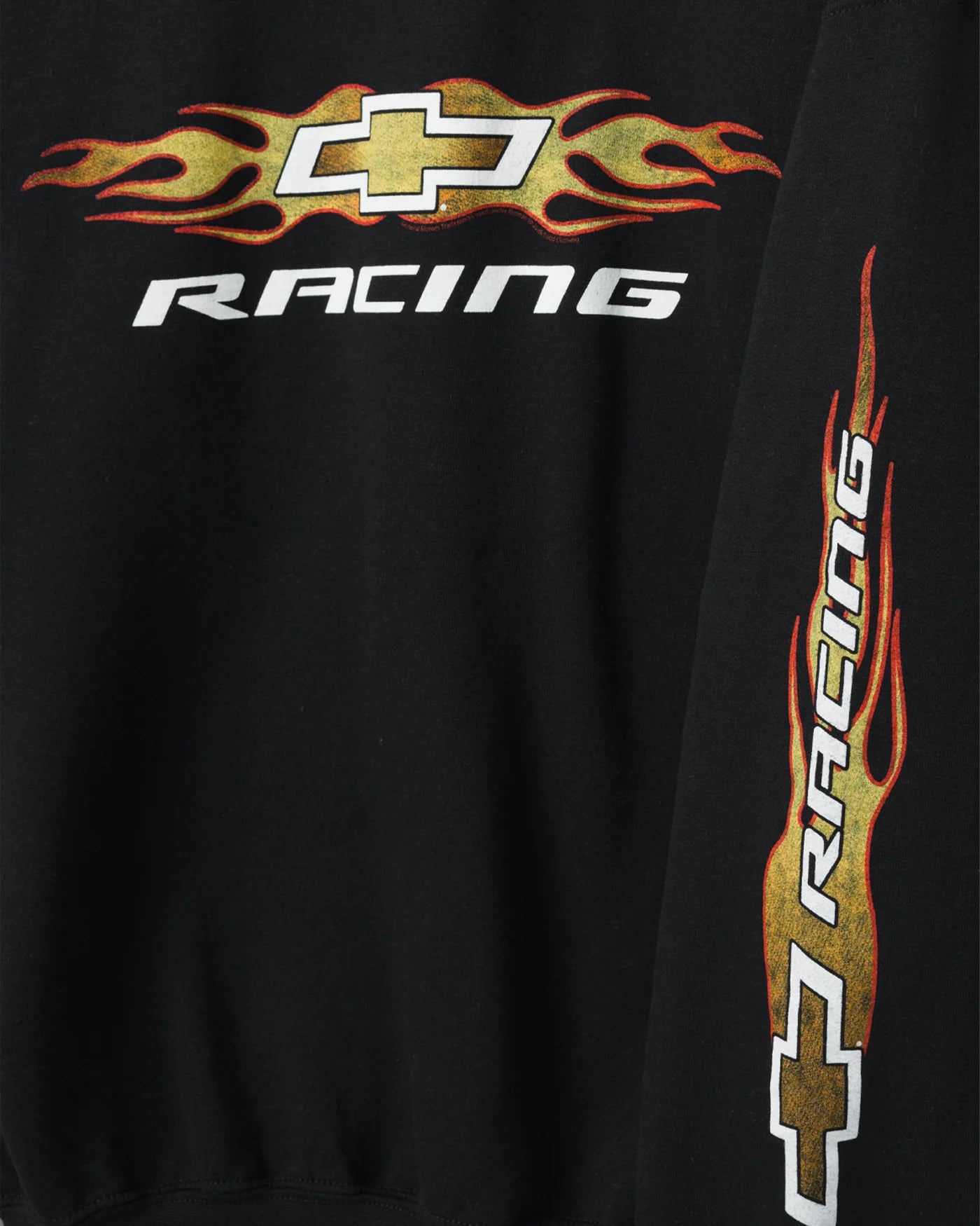 Chevy Racing Flame Flea Markey Sweatshirt