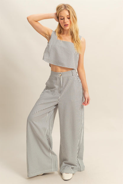 Mia Striped Trouser