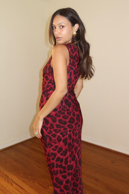 Bevan Leopard Maxi