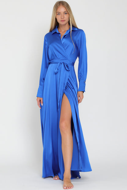 Willow Wrap Maxi Dress